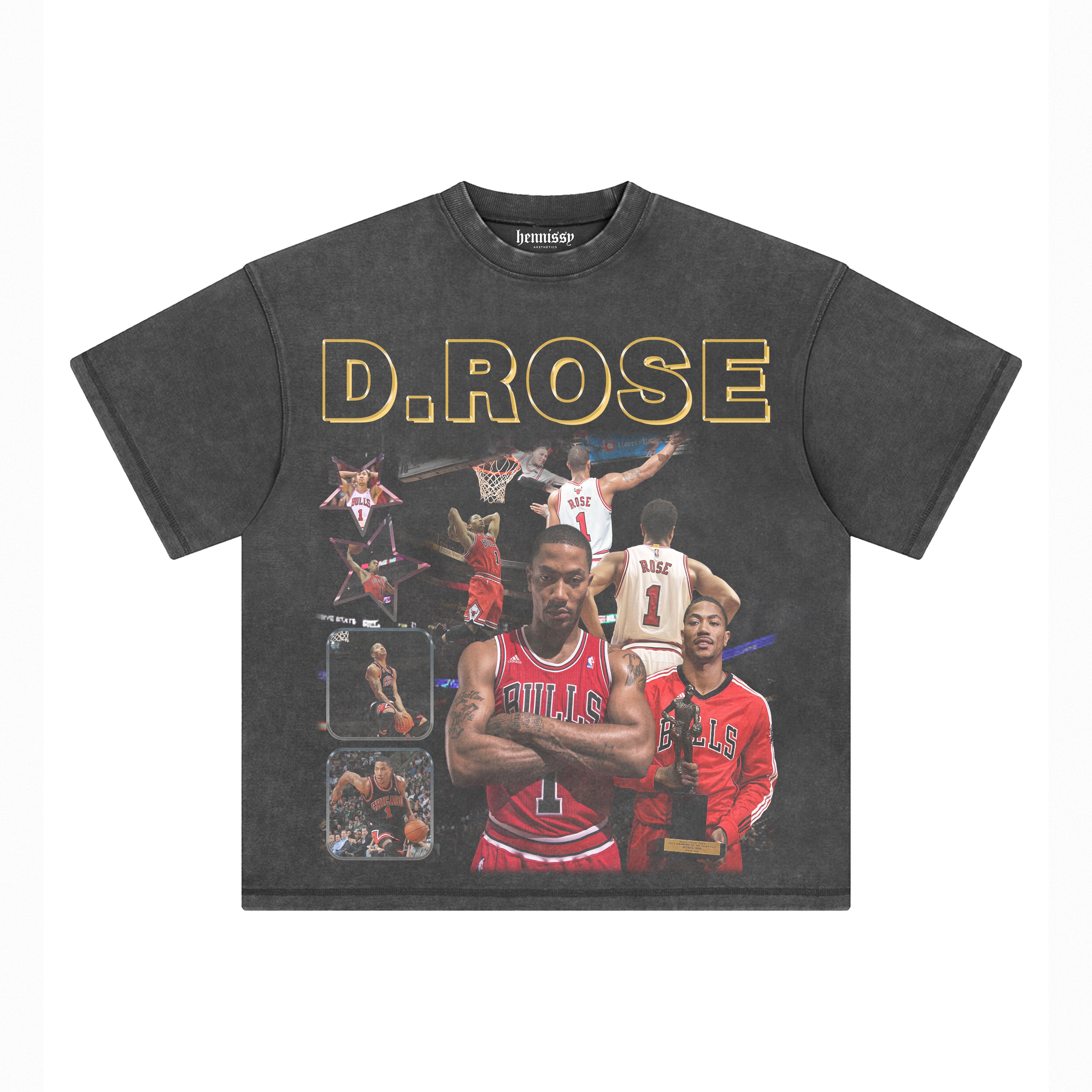 T-SHIRT D ROSE BULLS