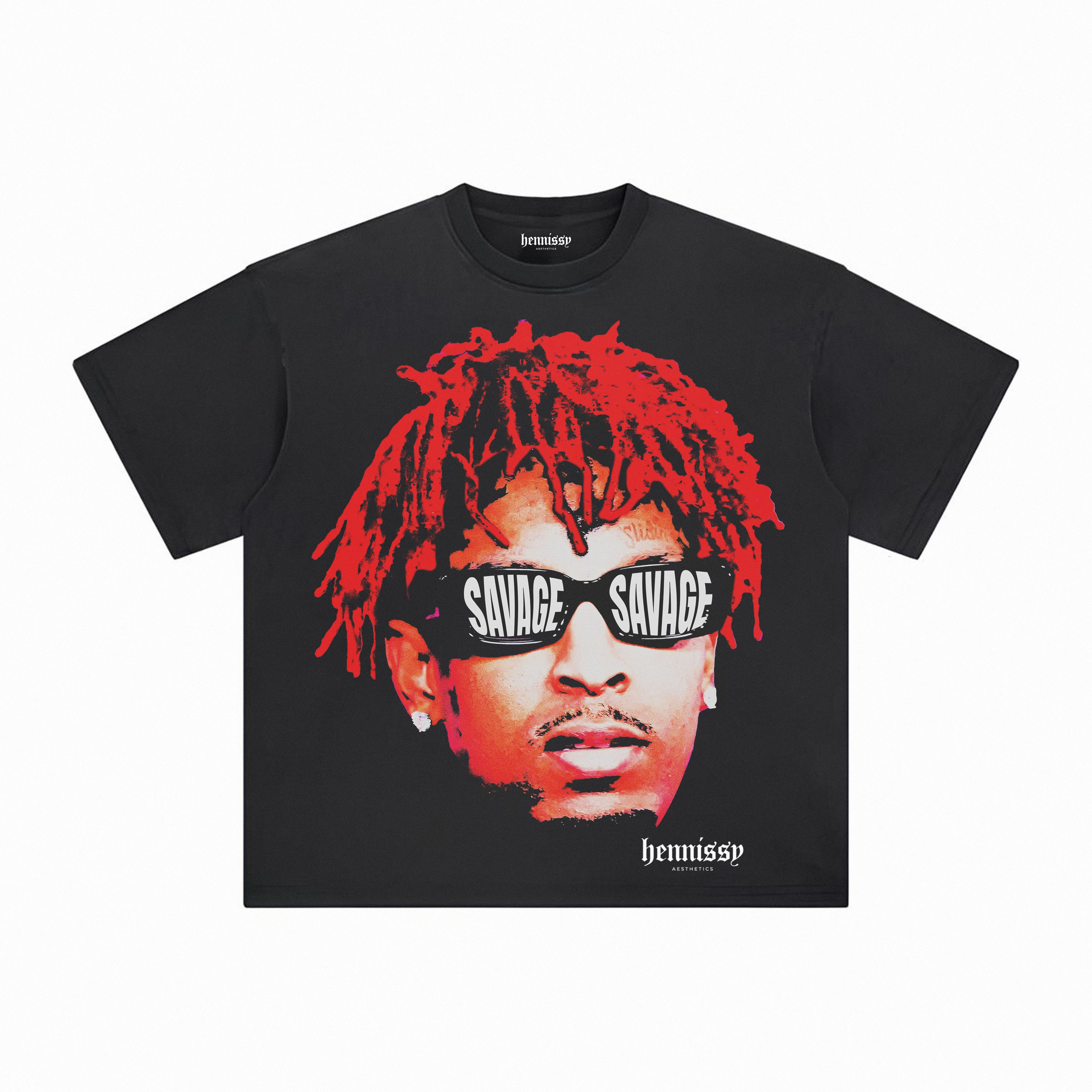 21 SAVAGE BIG FACE TEE