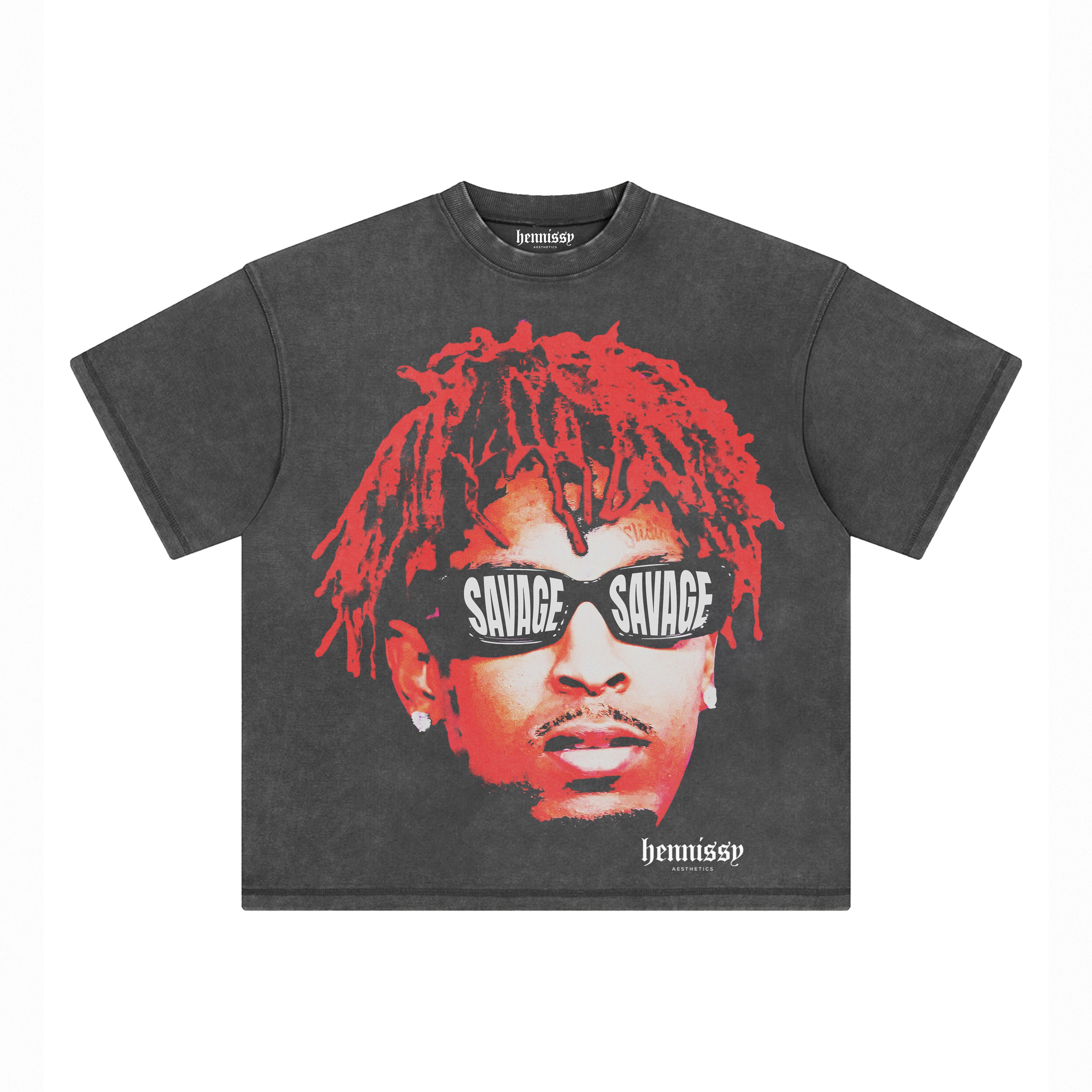 21 SAVAGE BIG FACE TEE