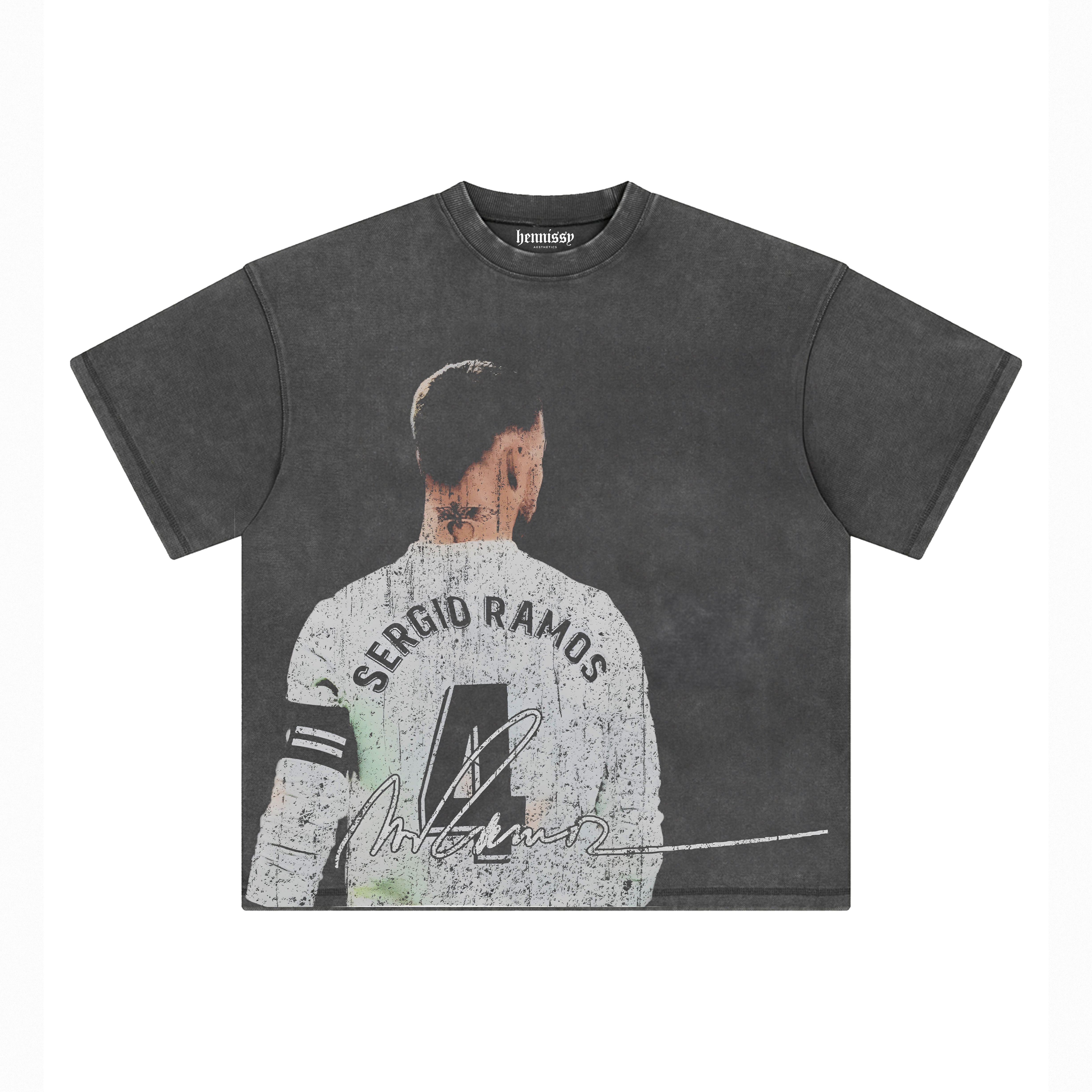 MIKE TYSON ZWART WIT T-SHIRT