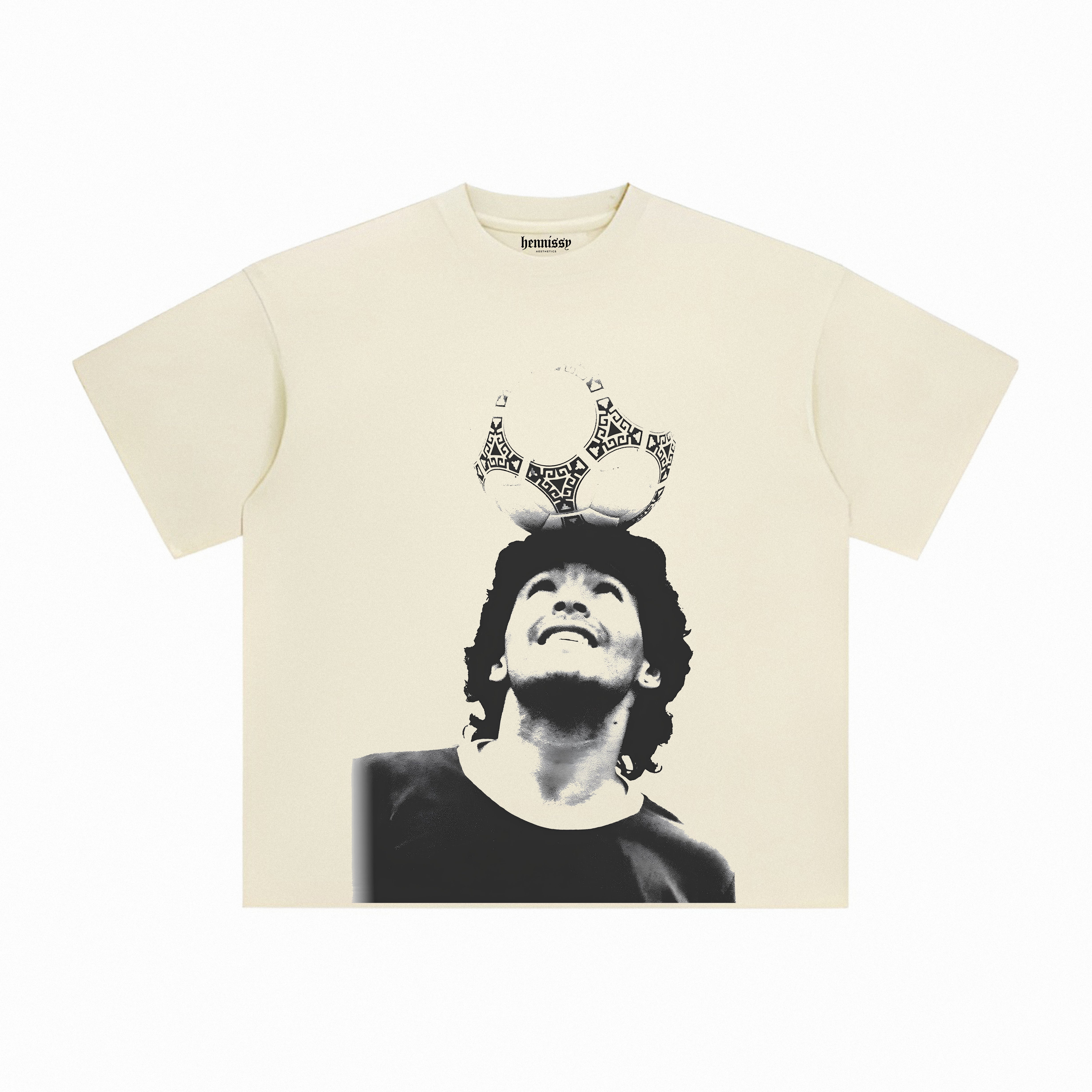 MIKE TYSON ZWART WIT T-SHIRT