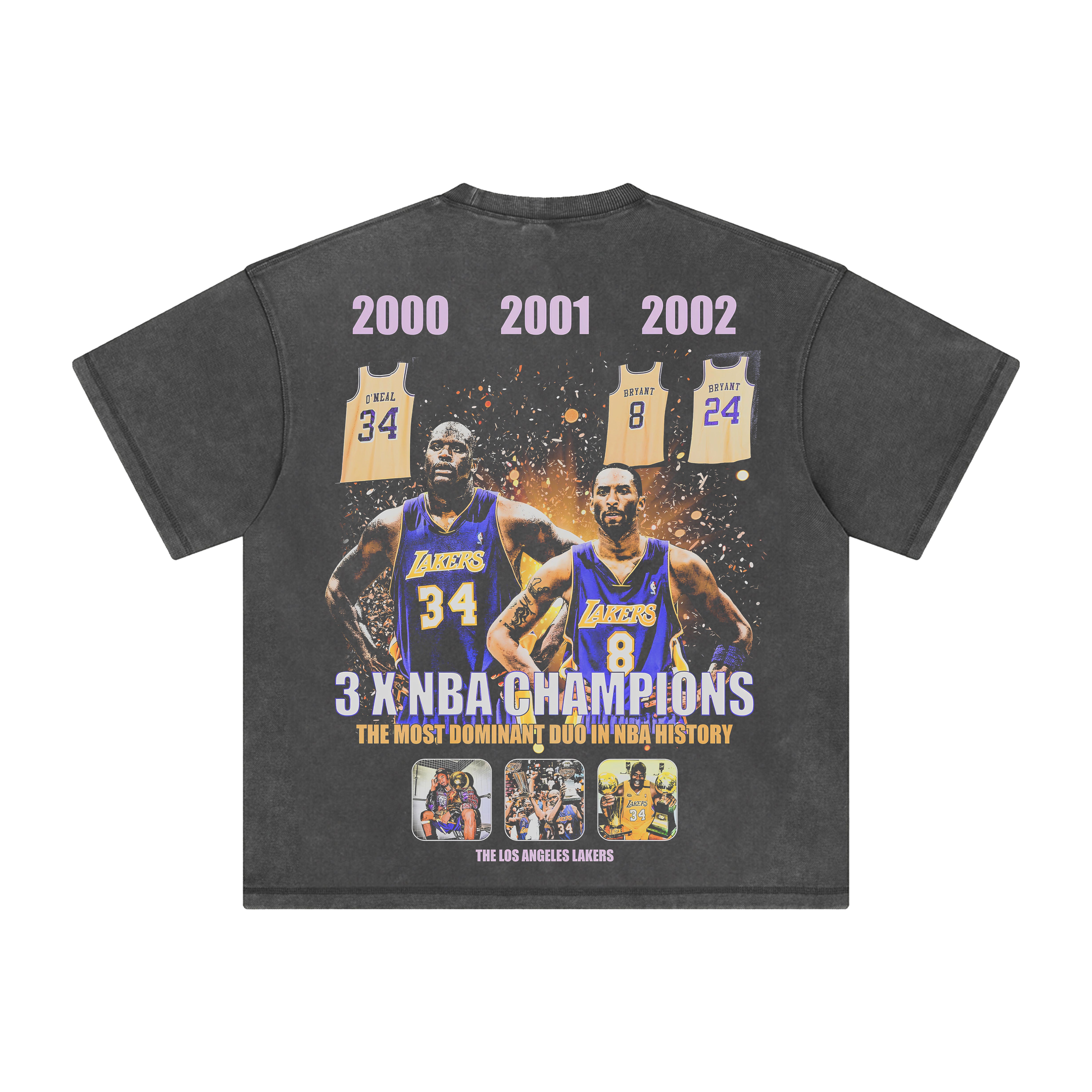 KOBE X SHAQ 3 PEAT TEE