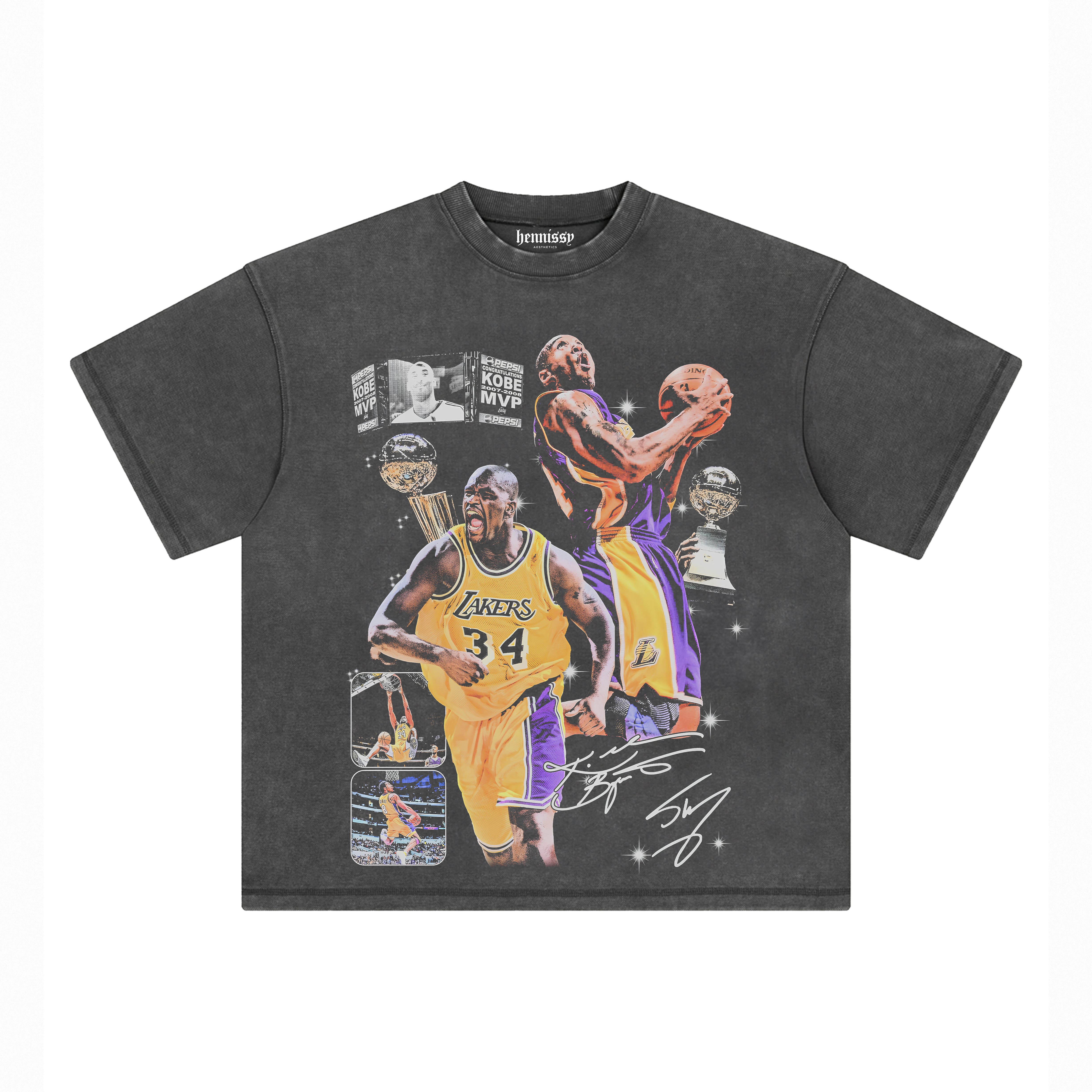KOBE X SHAQ 3 PEAT TEE