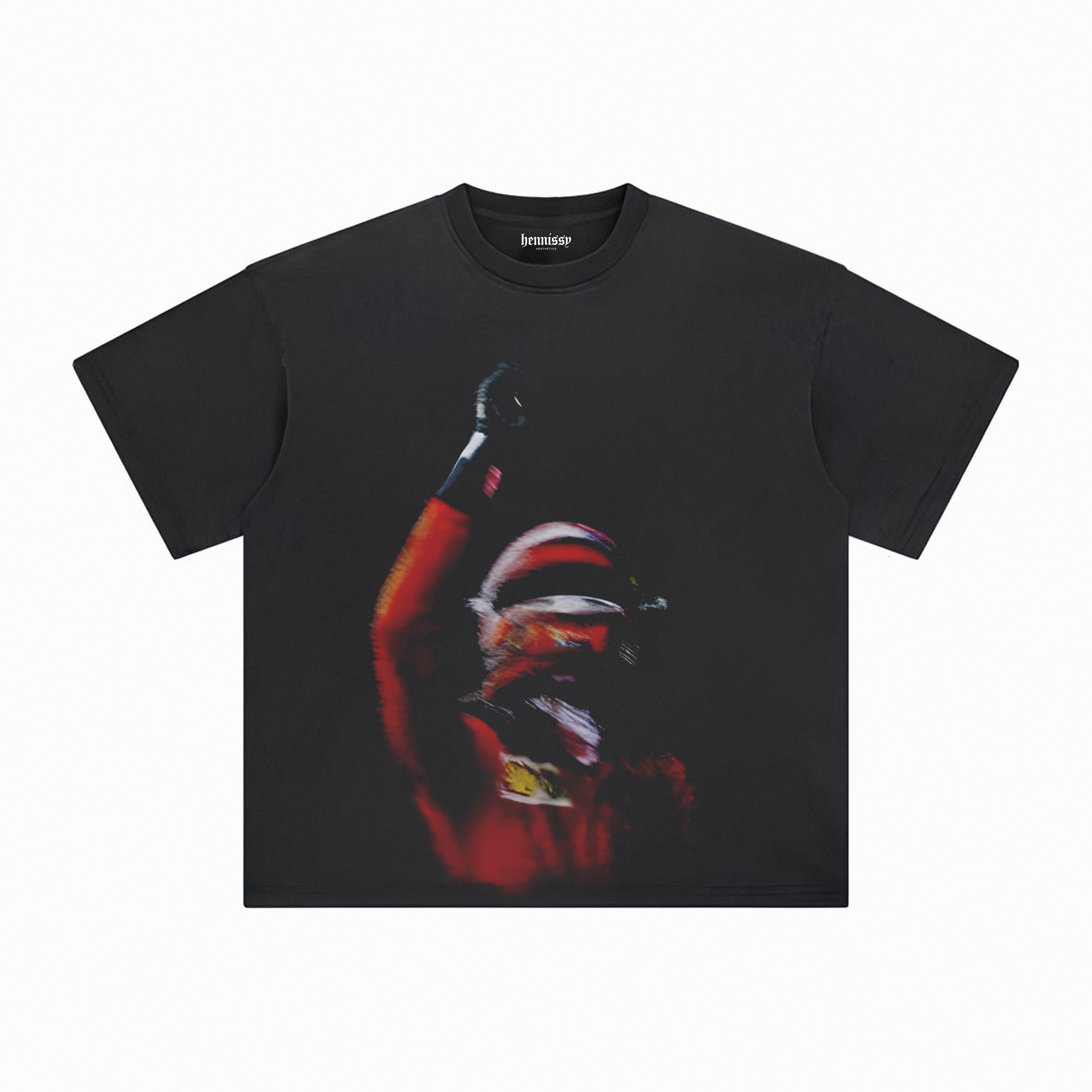 RED 16 BLUR TEE
